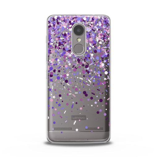 Lex Altern Purple Confetti Lenovo Case