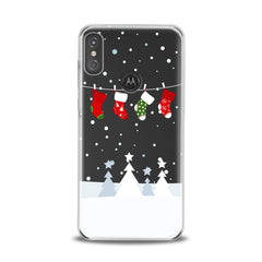 Lex Altern TPU Silicone Motorola Case Happy Xmas Theme