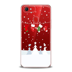 Lex Altern TPU Silicone Oppo Case Happy Xmas Theme