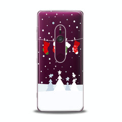 Lex Altern TPU Silicone Sony Xperia Case Happy Xmas Theme