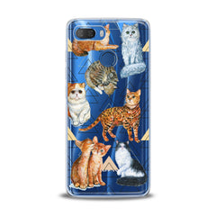 Lex Altern TPU Silicone Lenovo Case Cute Meow Cats