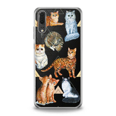 Lex Altern TPU Silicone Huawei Honor Case Cute Meow Cats