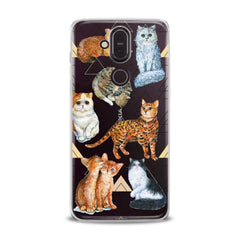 Lex Altern TPU Silicone Nokia Case Cute Meow Cats