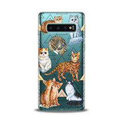 Lex Altern TPU Silicone Samsung Galaxy Case Cute Meow Cats