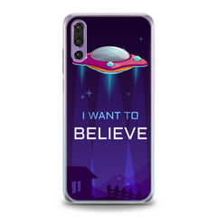 Lex Altern Blue Ufo Huawei Honor Case