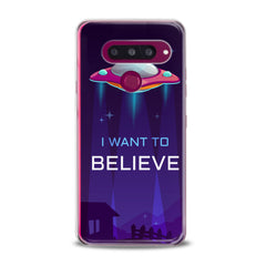 Lex Altern TPU Silicone Phone Case Blue UFO