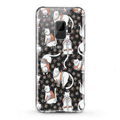 Lex Altern TPU Silicone Samsung Galaxy Case Dressed Cat