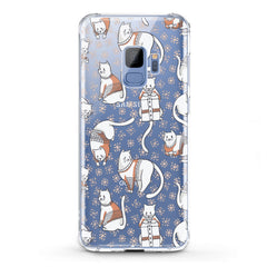 Lex Altern TPU Silicone Samsung Galaxy Case Dressed Cat