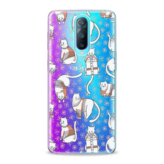 Lex Altern TPU Silicone Oppo Case Dressed Cat