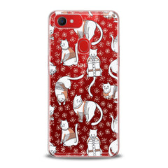 Lex Altern TPU Silicone Oppo Case Dressed Cat