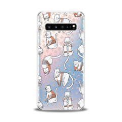 Lex Altern TPU Silicone Samsung Galaxy Case Dressed Cat