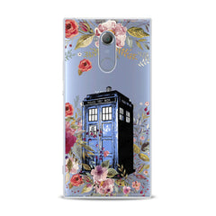 Lex Altern TPU Silicone Sony Xperia Case Police Box