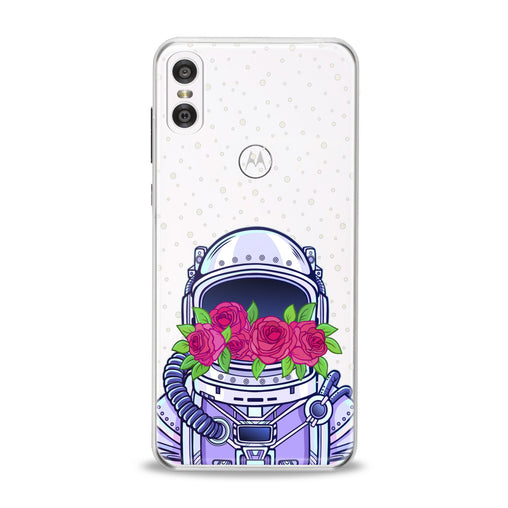 Lex Altern Floral Astronaut Motorola Case