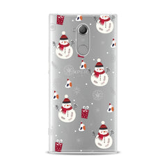 Lex Altern TPU Silicone Sony Xperia Case Cute Snowman