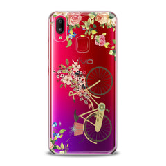 Lex Altern TPU Silicone VIVO Case Floral Bicycle Theme