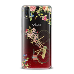 Lex Altern TPU Silicone VIVO Case Floral Bicycle Theme