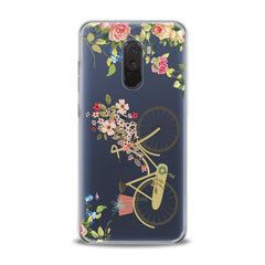 Lex Altern TPU Silicone Xiaomi Redmi Mi Case Floral Bicycle Theme