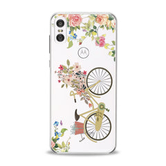 Lex Altern Floral Bicycle Theme Motorola Case