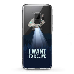 Lex Altern TPU Silicone Samsung Galaxy Case UFO Quote