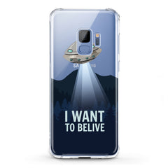 Lex Altern TPU Silicone Samsung Galaxy Case UFO Quote