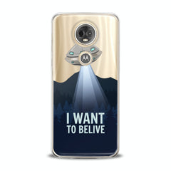 Lex Altern TPU Silicone Motorola Case UFO Quote