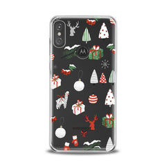 Lex Altern TPU Silicone Motorola Case New Year Theme