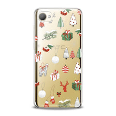 Lex Altern TPU Silicone HTC Case New Year Theme