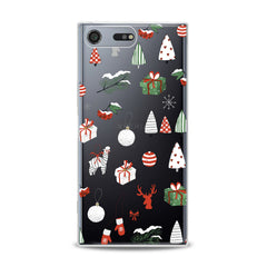 Lex Altern TPU Silicone Sony Xperia Case New Year Theme