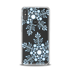 Lex Altern TPU Silicone Motorola Case Amazing Snowflake