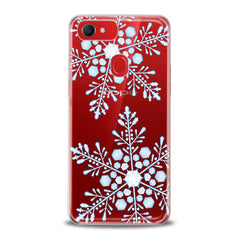 Lex Altern TPU Silicone Oppo Case Amazing Snowflake