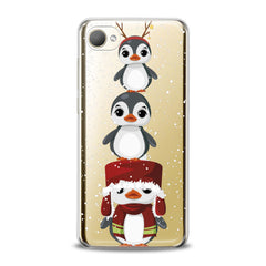 Lex Altern TPU Silicone HTC Case Cute Penguins