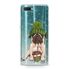 Lex Altern TPU Silicone Oppo Case Kawaii Pug