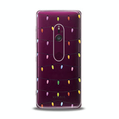 Lex Altern TPU Silicone Sony Xperia Case Colored Garlands