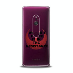 Lex Altern TPU Silicone Sony Xperia Case Star Wars Quote