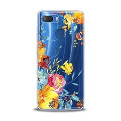 Lex Altern TPU Silicone Lenovo Case Watercolor Flowers Print