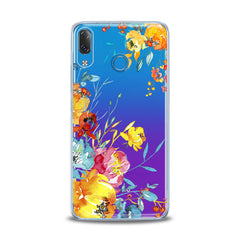 Lex Altern TPU Silicone Lenovo Case Watercolor Flowers Print