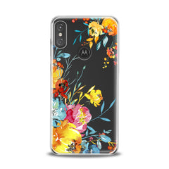 Lex Altern TPU Silicone Motorola Case Watercolor Flowers Print