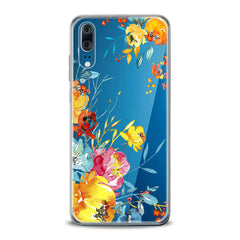 Lex Altern TPU Silicone Huawei Honor Case Watercolor Flowers Print