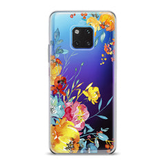 Lex Altern TPU Silicone Huawei Honor Case Watercolor Flowers Print