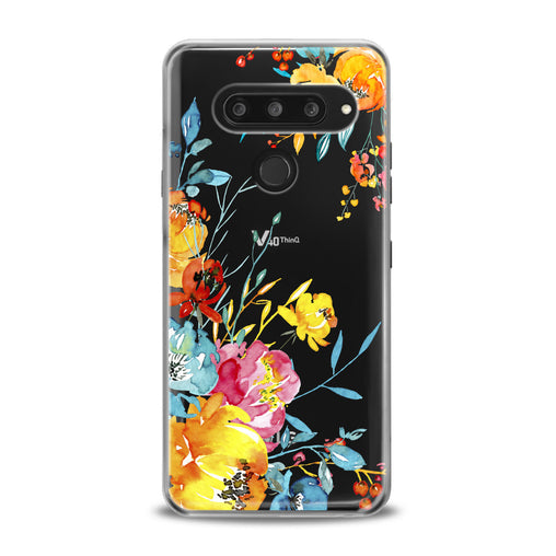 Lex Altern Watercolor Flowers Print LG Case