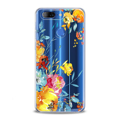 Lex Altern TPU Silicone Lenovo Case Watercolor Flowers Print