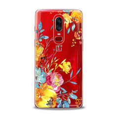 Lex Altern TPU Silicone OnePlus Case Watercolor Flowers Print