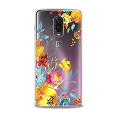 Lex Altern TPU Silicone OnePlus Case Watercolor Flowers Print