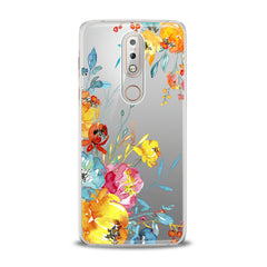 Lex Altern TPU Silicone Nokia Case Watercolor Flowers Print