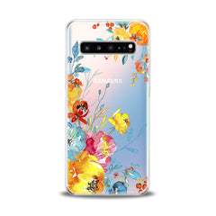Lex Altern TPU Silicone Samsung Galaxy Case Watercolor Flowers Print