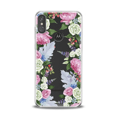 Lex Altern TPU Silicone Motorola Case Pink Roses