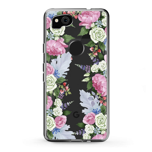 Lex Altern Google Pixel Case Pink Roses