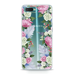 Lex Altern TPU Silicone Oppo Case Pink Roses