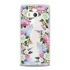 Lex Altern TPU Silicone HTC Case Pink Roses