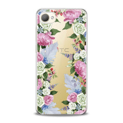 Lex Altern TPU Silicone HTC Case Pink Roses